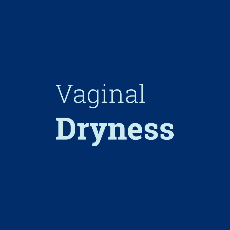 Graphic tile: Vaginal Dryness