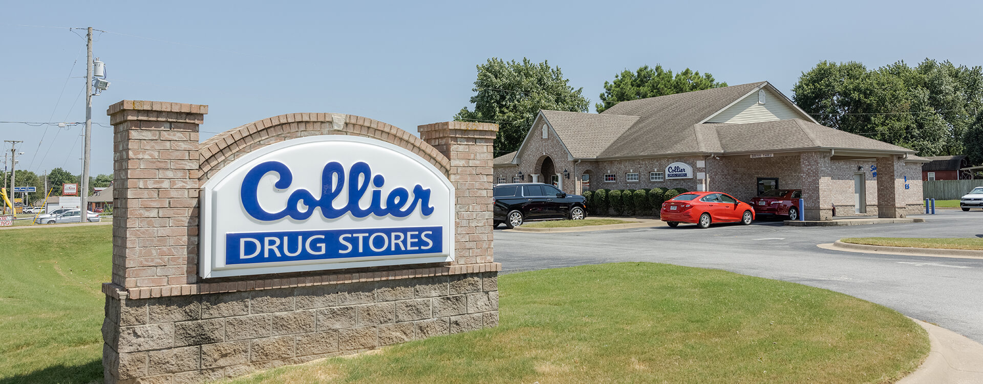 Photograph of Collier Drug Stores' Centerton location