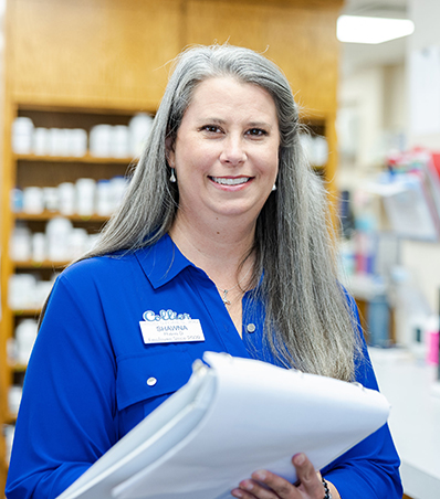 Photograph of Pharmacist Shawna Bailey